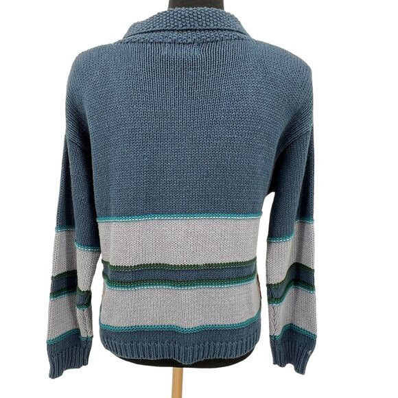 Vintage 80s Reference Point Tie Front Thick Knit Sweater Women’s Size‎ small - Picture 3 of 4